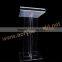 Acrylic podium Stand factory in guangzhou china