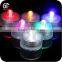 China Advertising Top Quality Colorful Led Liquid Activited Submersible Lights