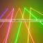 Five tunnels VPRGY laser light for disco club