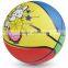 custom print cheap price rubber basketball for kids playing