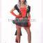 Wholesale sexy Red queen cosplay costume Sexy Halloween Costumes queen of hearts costume