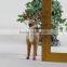 Custom cute unstuffed plush outside target movable plastic outdoor christmas white reindeer decorations