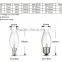 C35 Clear 25W 40W 60W Candle Light Incandescsent Bulb E14 E27 B15 Base Tungsten Filament Bulbs 110V 130V 220V 240V