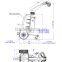 Mini tugger with ETM-50 with compact design supermarket and factory