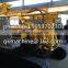 Latest pile driver with engine! Reliable small/mini crawler hydraulic rotary drilling rig KR125A