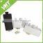 Universal breath 550ML polishing aluminum fuel tanks with AN10 male fitting