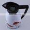 Unique Square Shape Flower Pattern Glass Thermos Tea Pot (JGHH)