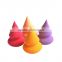 2017 New Arrivals Cone Shape Professional Cosmetic Puffs Yiwu Wholesale