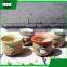 wholesale cheap mini round cup shape cartoon handwork decoration cement garden flower pot