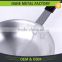 Steel Handle Chicken Coating White Ceramic Fry Pan With Silicone