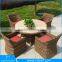 Modern 4 Seats Wholesale Used Rattan Wicker Furniture For Sale/garden Furniture Set
