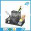 Modern Fancy Black Metal Mesh Office Desk Organizer/Stationery Holder