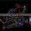 Waterproof outdoor high quality wholesale led new year motif decoration
