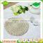 Maize woven round straw placemats