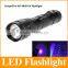 Uniquefire WF-502B Black Light 3w 365nm uv Led Flashlight