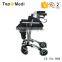 China suppliers TOPMEDI Rehabilitation Therapy Supplies lightweight 4 wheel folding rollator walker