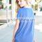 lady shirt 2017 Short Sleeve Round Neck Knot Top trend t shirt