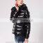 newest urban women high quality black ski down coat customzied