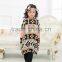 2017 New Spring Children Boutique Clothing Baby Frock Designs Half Sleeves Evening Dress With Headband