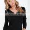 MGOO High Quality Stock Wholesale sweater designs for ladies Backless Party Sweater Long Sleeve Casual Wear JR8556