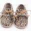 Wholesale warm fancy comfortable leopard baby boots