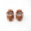 Hotcake Brown Toddler Moccasin Shoes Boy Sandal Shoes