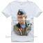 Exceptional quality human figure printed custom full print t shirt