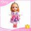 Custom 16 Inch Vinyl Plastic American Fairy Princess Dress Display Kid Toy Doll