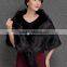 New autumn and winter faux fox fur shawl short paragraph fake fur fashion cloak cloak