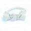 China Cheap Wholesale Bowknot Green Fabric Hair Ties