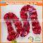 100% polyester railway fancy knitting yarn for hand knitting scarf