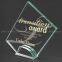 Jade cheap glass trophy for promotional gifts