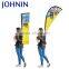 OEM hot sell custom advertising disper backpack flag banner