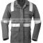 EN20471 Breathable Flame Retardant Anti-Static Jacket with reflective stripes