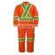 Hi-Vis Protective Safety Jacket Suits Made-in 300D Oxford With PU Coating Fabric