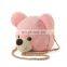 Kid Handmade Plush Stuffed Animal Bag Toy