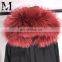 The Newest Popular Long Style Genuine Raccoon Fur Parka Jacket Women / Ladies Winter Jacket