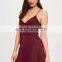 2017 wholesale spaghetti strap sexy ladies bodycon one piece dress