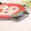 Factory price wholesale 2018 cardboard table planner calendar with coil for gift