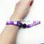 Logo Printed Custom Festival Fabric Woven Wristband for Event