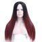 Natural Wave  10inch Malaysian Full Lace Mixed Color Human Hair Wigs Yaki Straight