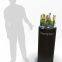 Chivas wine bottle stand display,liquor glorified luminous LED display