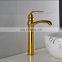 YiWu Factory Luxury Rose Gold Bathroom Water Brass Basin Faucet