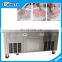 Top sale ice cream machinery Double square Pan Roll Fried Ice Cream roll Machine Fry ice pan machine