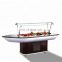 Hot Sale Stainless Steel Salad Workbench Counter Fridge Salad Preparation Bar With CE