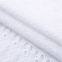 high quality white cotton lace fabric embroidered