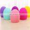 Cunite Customized Fashionable High quality Finger Glove Silicone Makeup Brush Cleaner egg brush cleaner