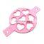 Customize Silicone Loving Heart Shaped Fried Egg Ring Omelette Egg Ring Pancake Poach Mold