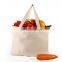 Organic cotton reusable produce tote shopping bag fruit vegetable bag