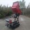 Crawler type dumper with lift container, Hydraulic Scissor lifter 7BY-350SJ